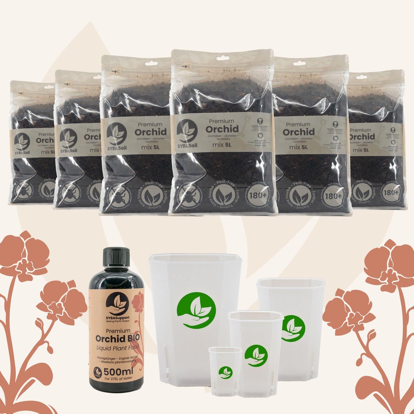 Pack de bienvenue orchidées