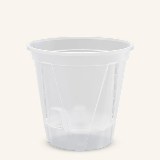 Pot avec réserve d eau transparent