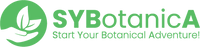 The Sybotanica Logo with the symbol and text