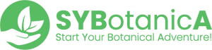 The Sybotanica Logo with the symbol and text